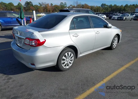 2012 Toyota Corolla Le из США, поврежденный, VIN 2T1BU4EEXCC884161